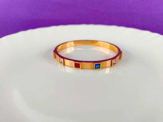 ROSEGOLD MULTI COLOUR BRACELET X