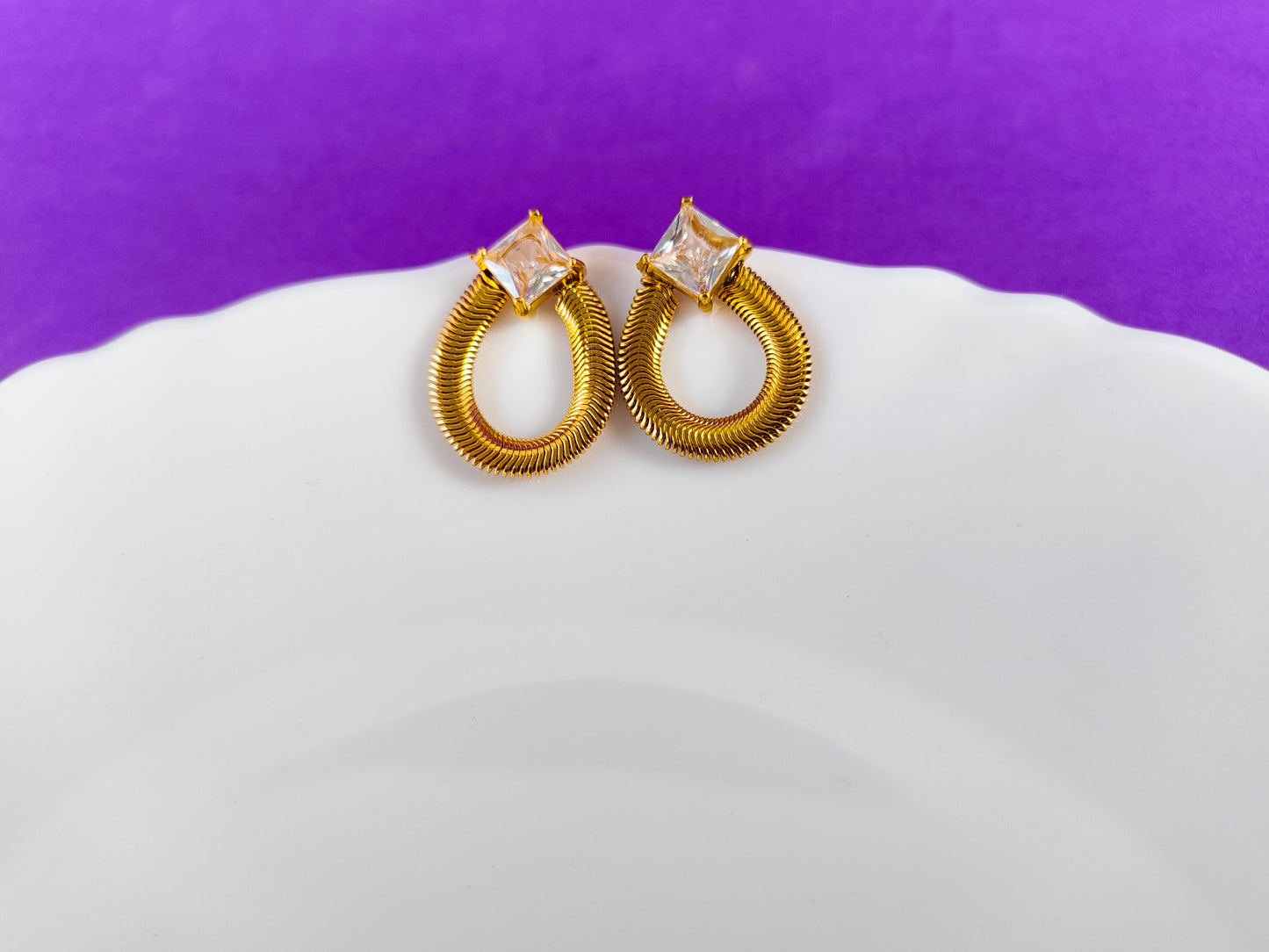 Gold Earring 6F G T6 X