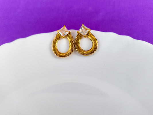 Gold Earring 6F G T6 X