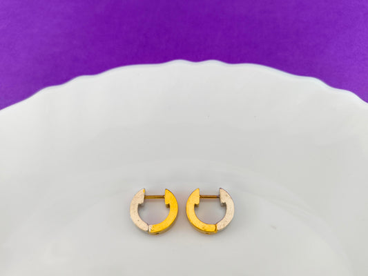 Gold Hoop Earring 6H G T6 X