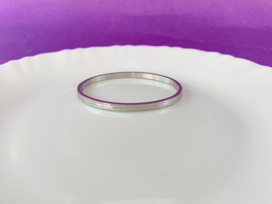ADULT MINIMAL SILVER BRACELET X