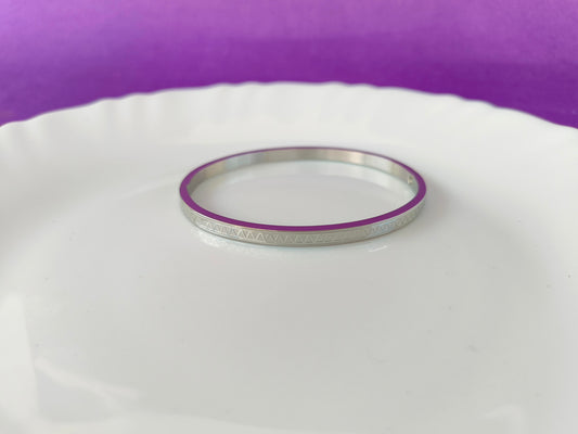 ADULT MINIMAL SILVER BRACELET X