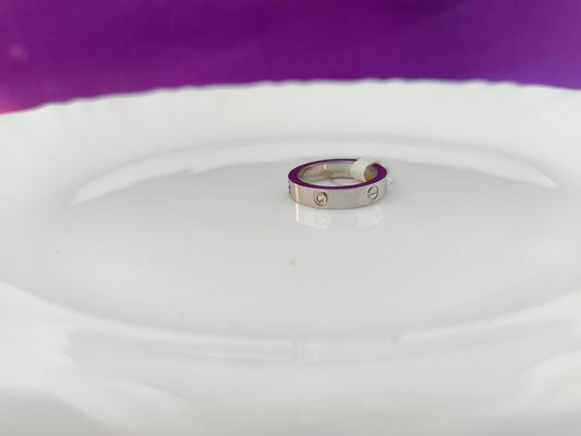 SILVER RING X