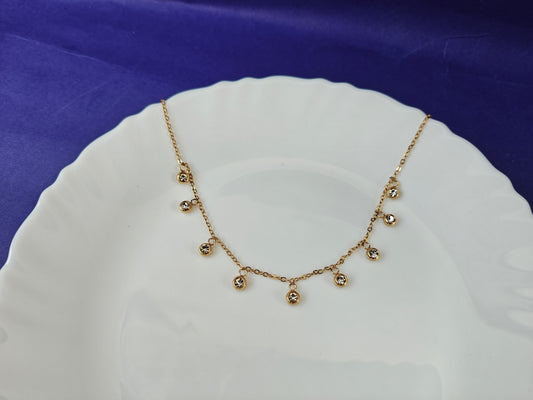 CHARM GOLD CHAIN  G  M10