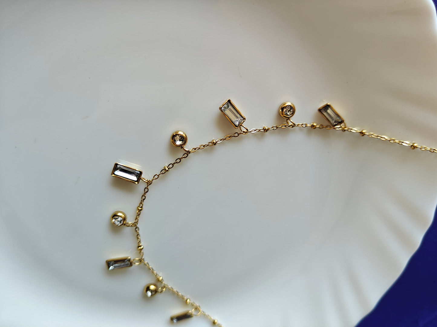 CHARM GOLD CHAIN X4 7M'
