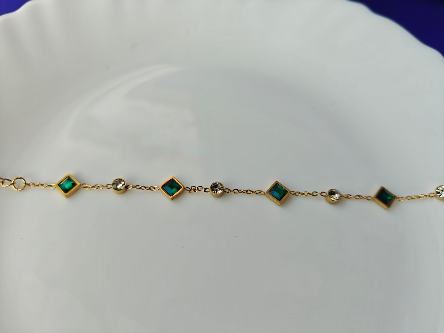 ADULT CHAIN BRACELET FB RB