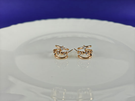 ROSEGOLD EARRING 5N BT1 X