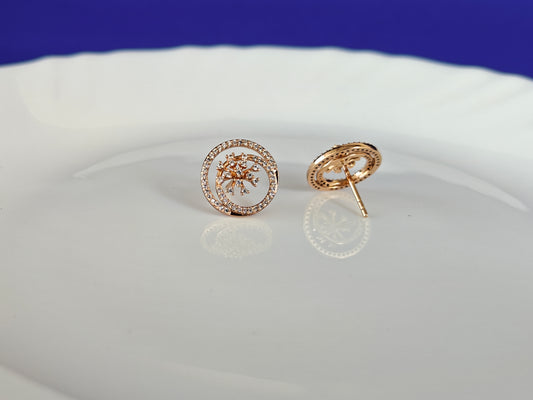 ROSEGOLD EARRING  Y3