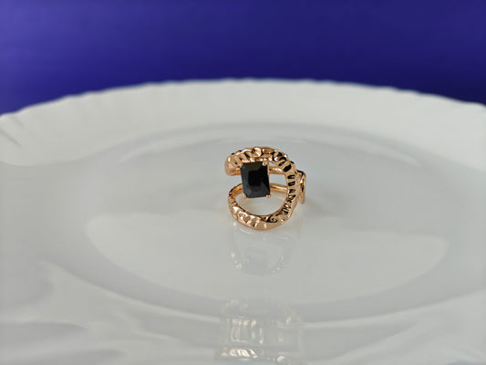 ADJUSTABLE ROSEGOLD RING X