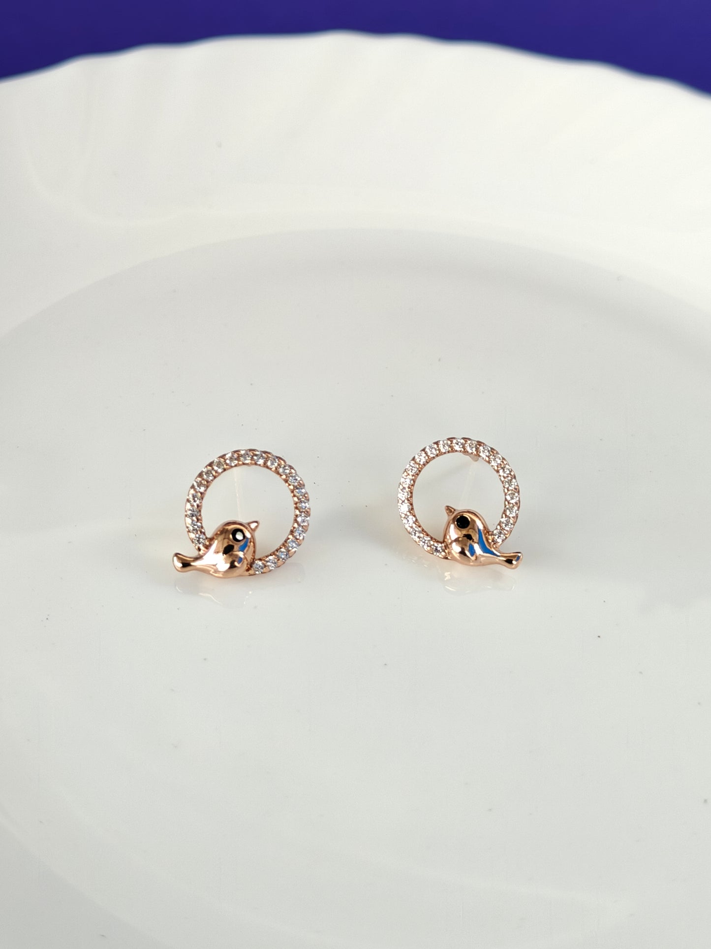 ROSEGOLD EARRING Z1