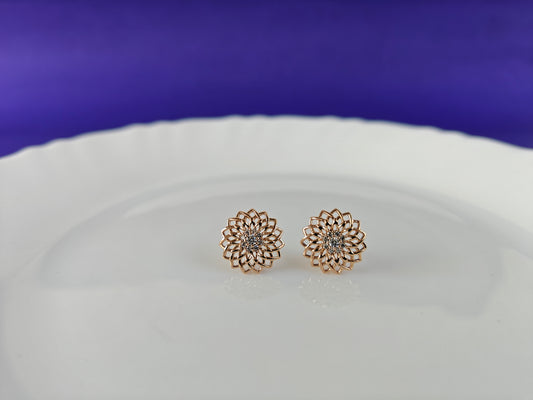 ROSEGOLD EARRING 8M BT2 X