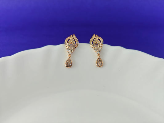 ROSEGOLD EARRING 8L BT2 X