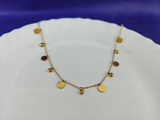 CHARM GOLD CHAIN T  M10'