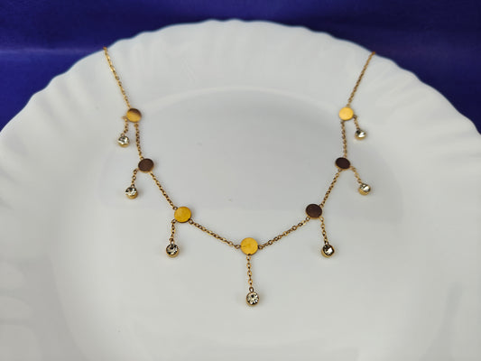 CHARM GOLD CHAIN  C  M10