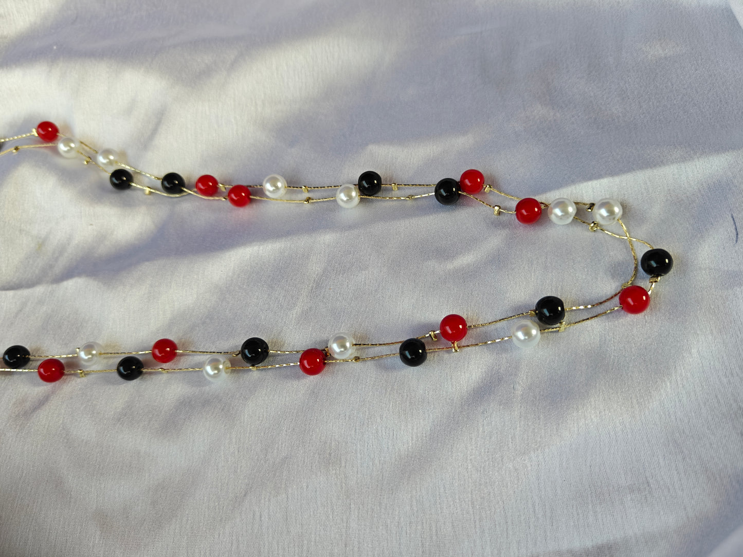 PEARL TWO LAYER CHAIN