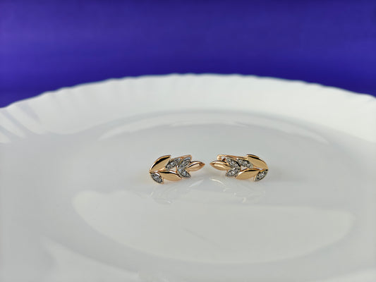 ROSEGOLD EARRING 8Y BT2 X