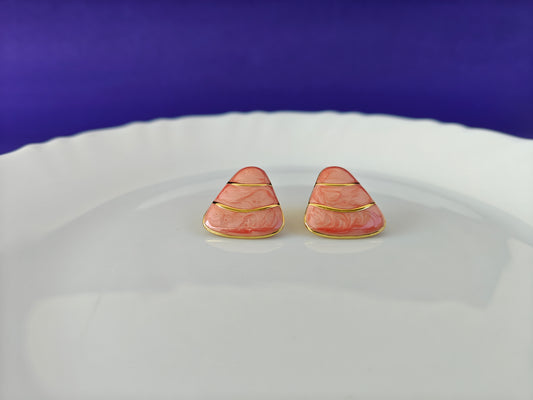 GOLD EARRING  8L T7 X