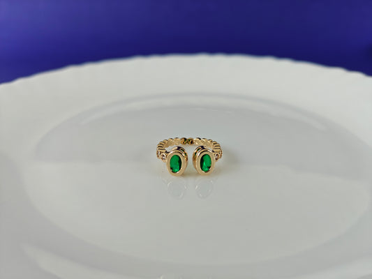ADJUSTABLE ROSEGOLD RING X