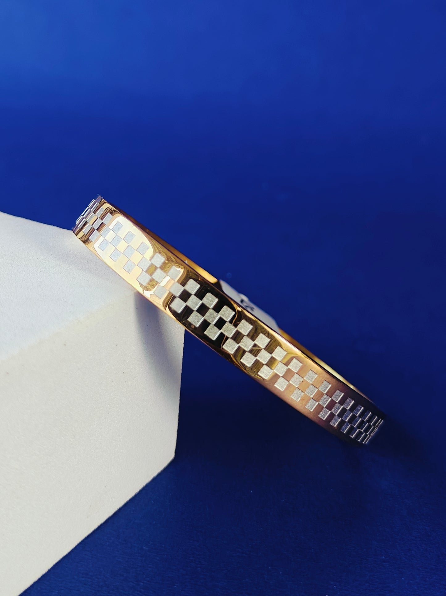 UNISEX KADA  GOLD & SILVER BRACELET