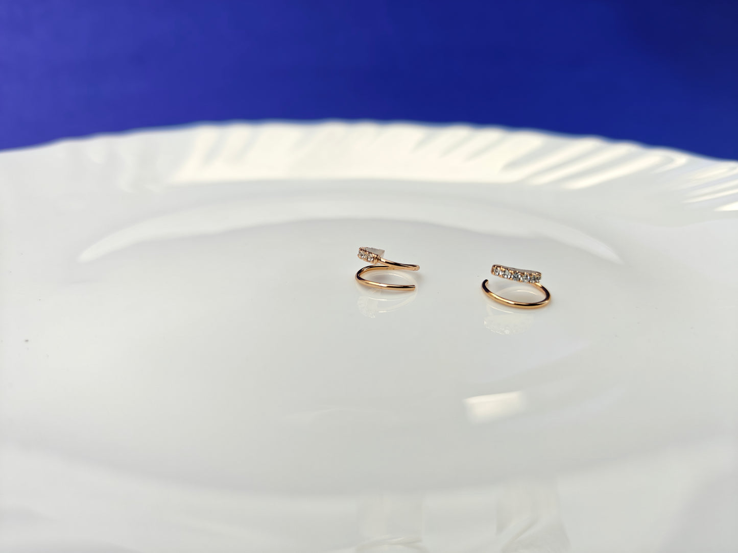 ROSEGOLD EAR CUFF A3 Z3 .