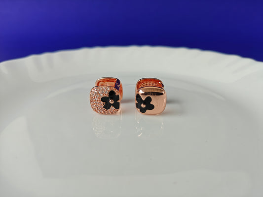 ROSEGOLD EARRING 4D BT X