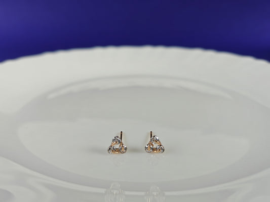 ROSEGOLD EARRING 5J BT1 X