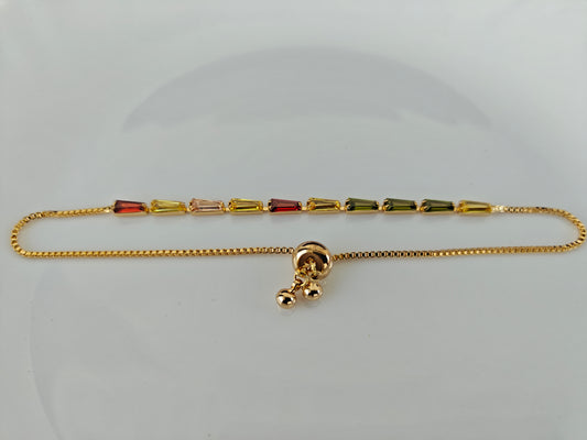 ADJUSTABLE GOLD CHAIN BRACELET E A1
