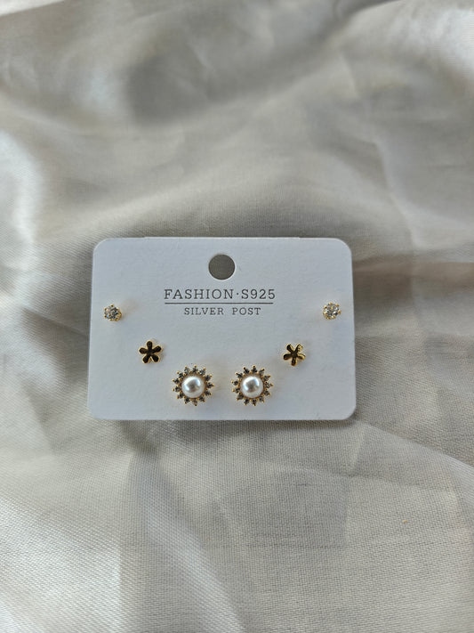 GOLD COMBO EARRING I Y