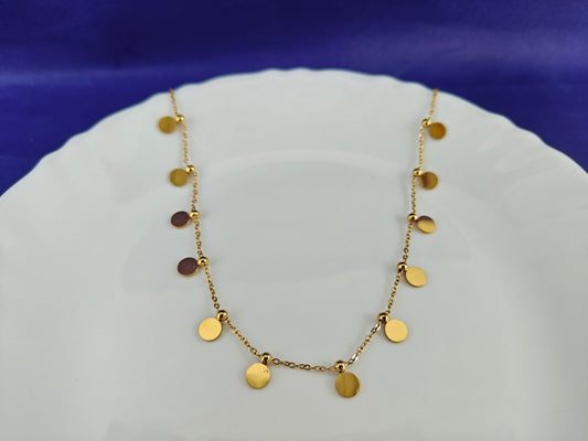 CHARM GOLD CHAIN M  M10'
