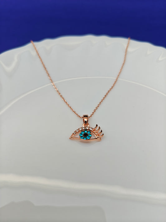 ROSEGOLD EVIL EYE B E1 X