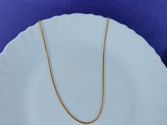 UNISEX GOLD CHAIN Y2 U
