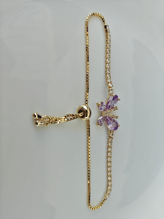 ADJUSTABLE GOLD CHAIN BRACELET B  A1