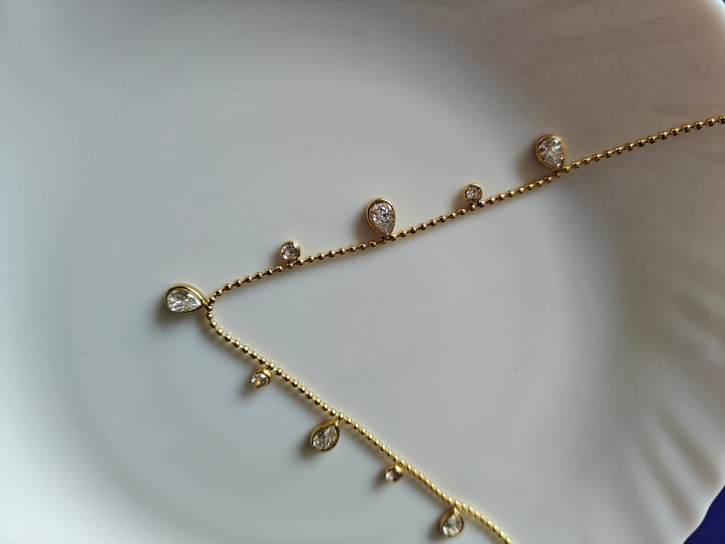 CHARM GOLD CHAIN  B 11M'