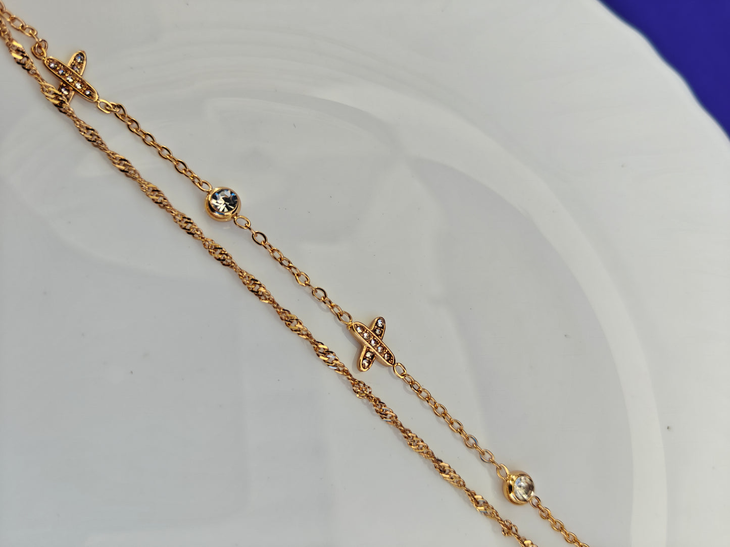ADULT CHAIN BRACELET W RR