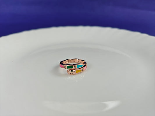 ADJUSTABLE ROSEGOLD RING X