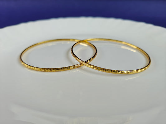 GOLD BANGLES