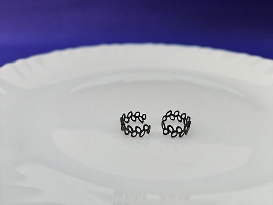 BLACK EAR CUFF A13 Z3