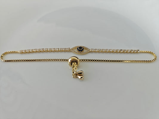 ADJUSTABLE GOLD  CHAIN BRACELET B2 A1