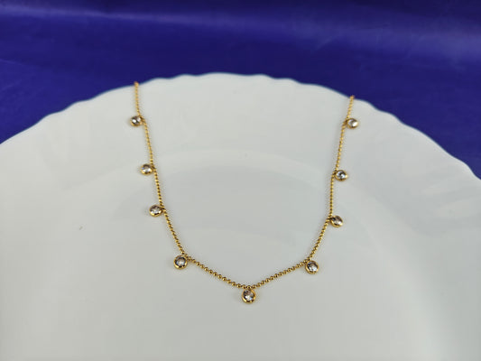 CHARM GOLD CHAIN  L  M10