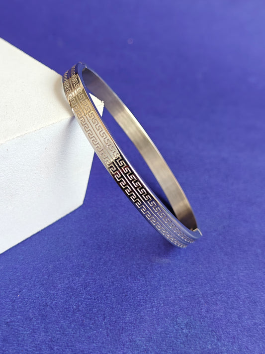 ADULT SILVER BROD  BRACELET