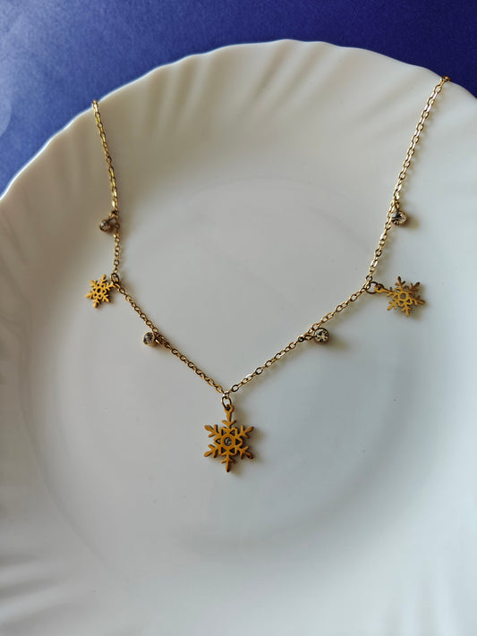 CHARM GOLD CHAIN  B7 8M'