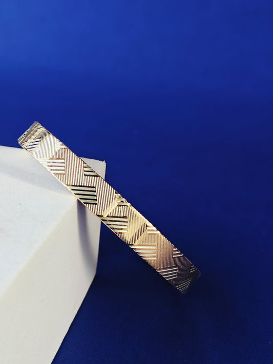 UNISEX KADA  GOLD & SILVER BRACELET