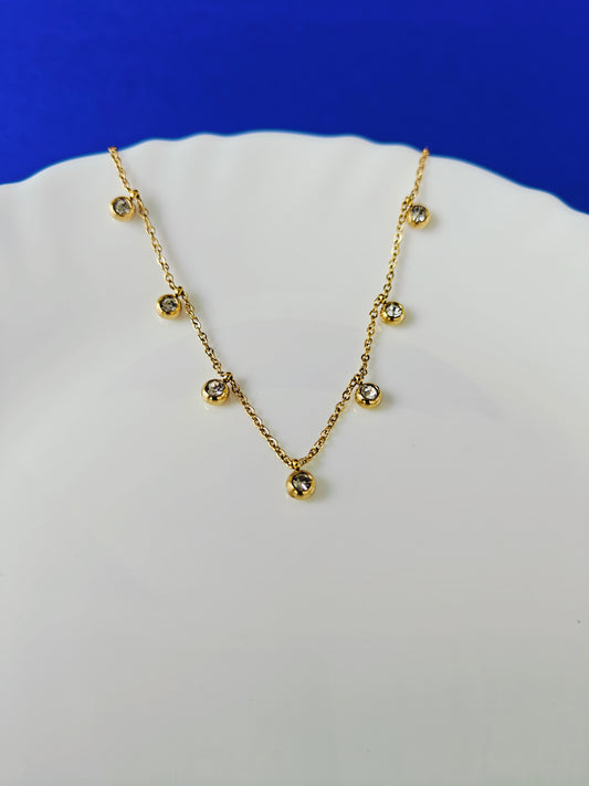 CHARM GOLD CHAIN W4 7M X