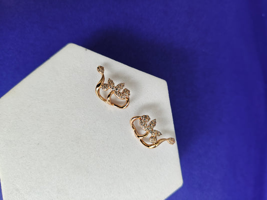 ROSEGOLD EARRING Z98