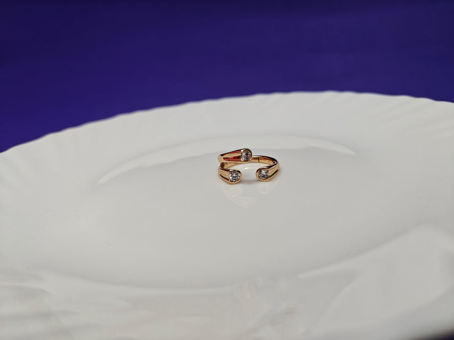 ROSE GOLD  ADJUSTABLE RING xx