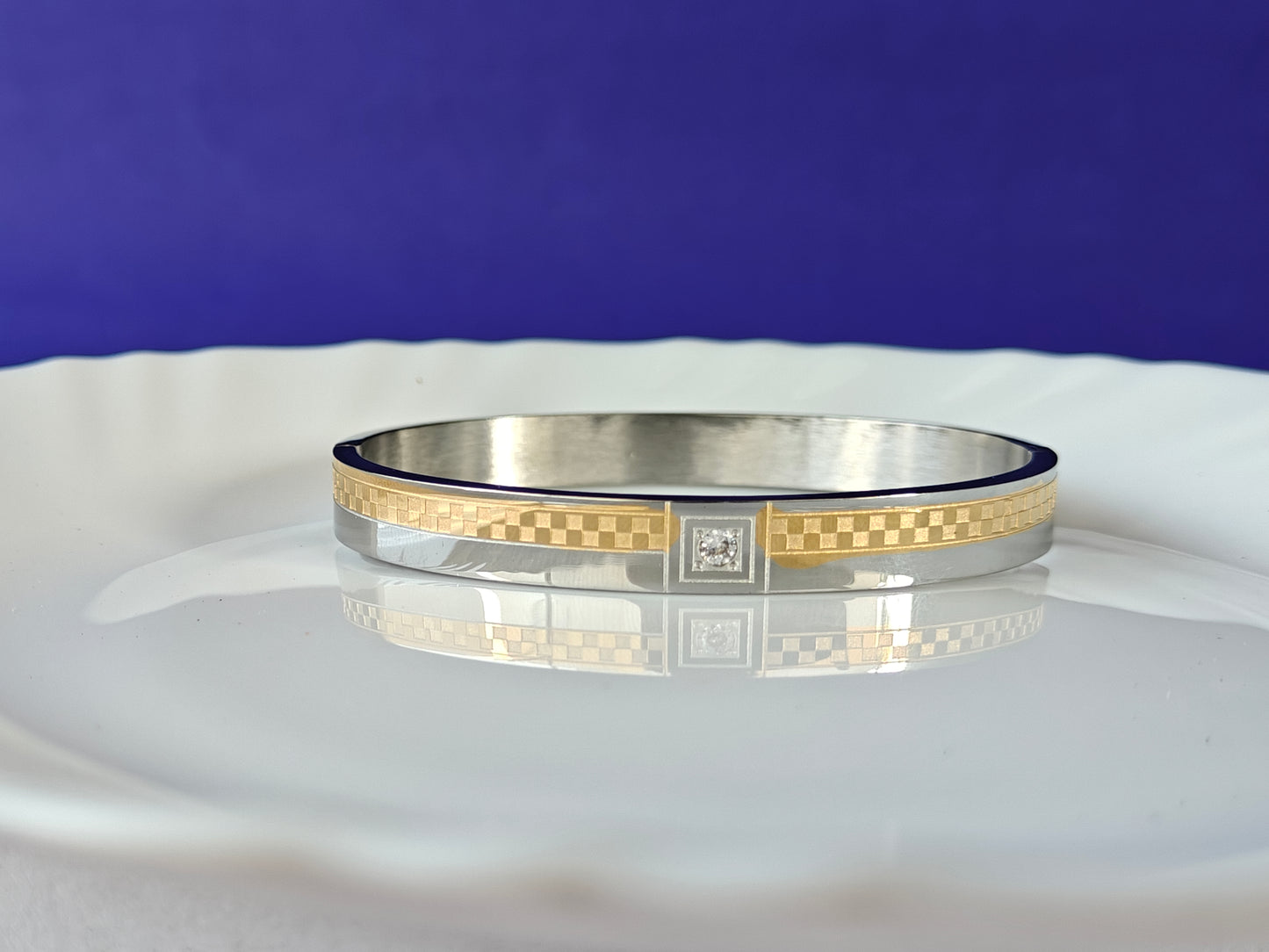 UNISEX KADA SILVER& GOLD BRACELET