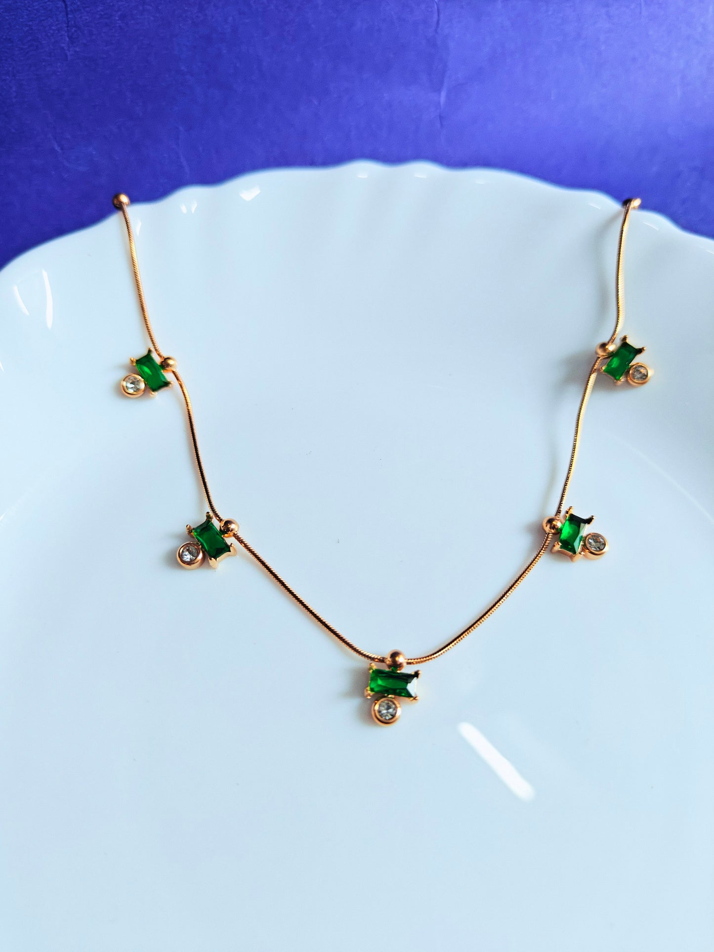 GOLD CHARM K6 7M Green