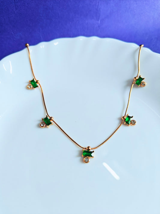 GOLD CHARM K6 7M Green