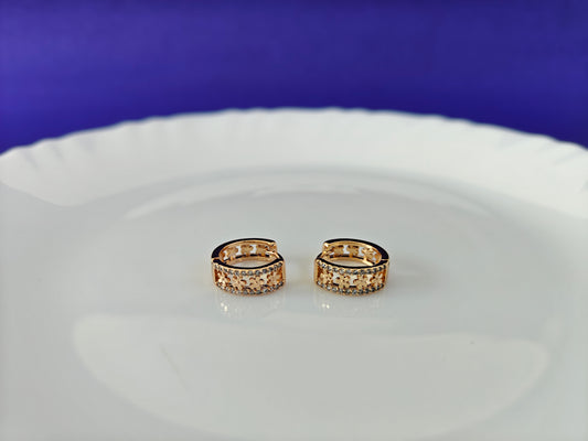 ROSEGOLD EARRING 9A BT2 X