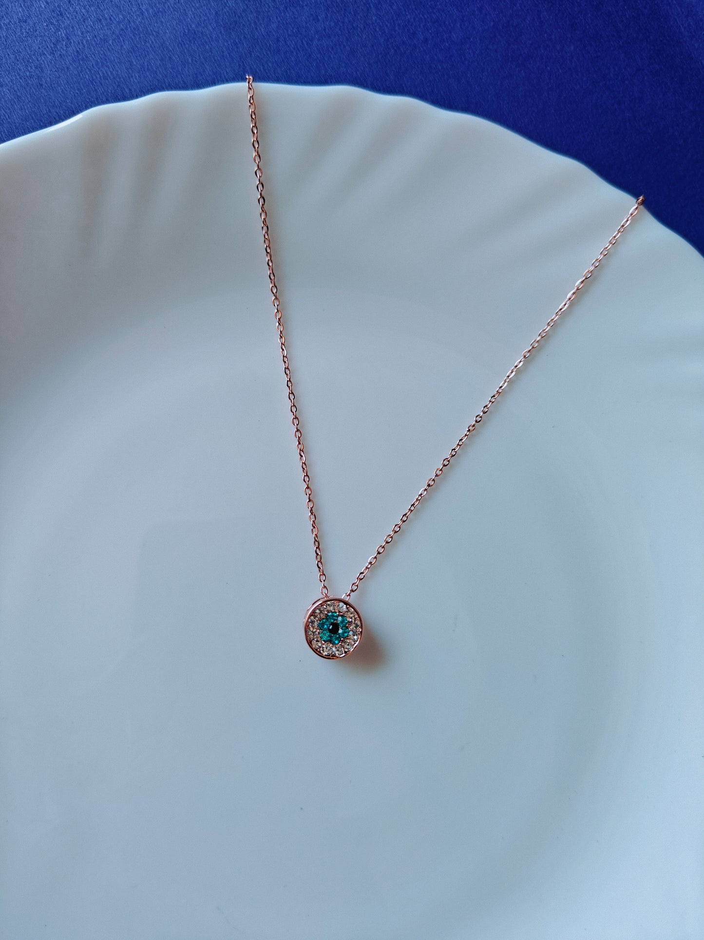 ROSEGOLD EVIL EYE L E1'